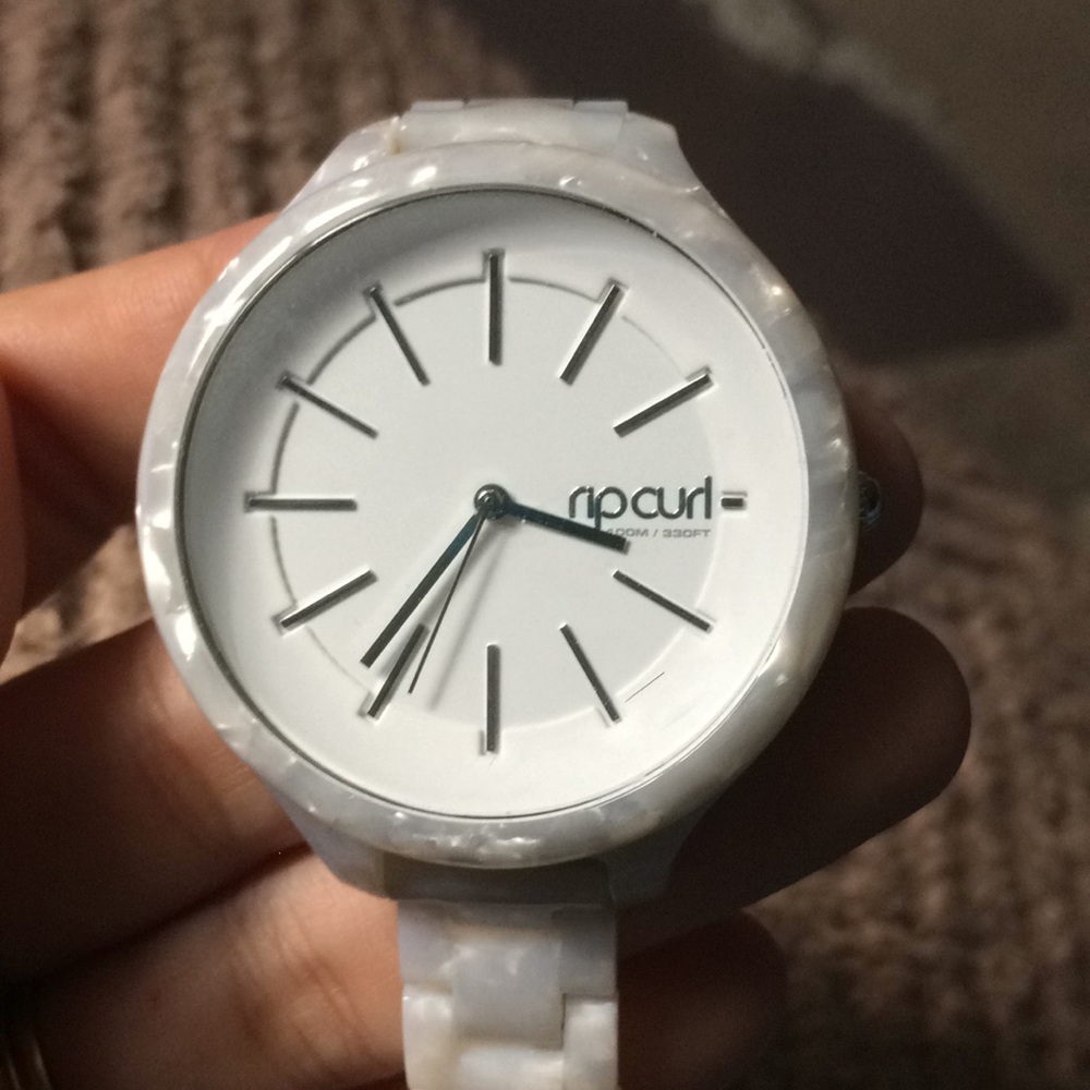 Rip Curl Horizon Classic Surf White Pearl Watch